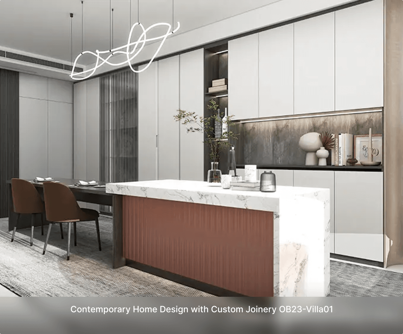 Contemporary Home Design with Custom Joinery OB23-Villa01